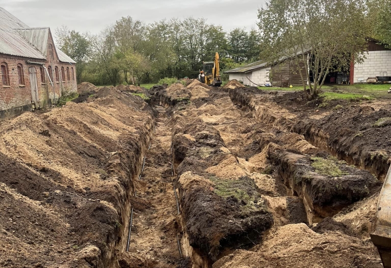 Gravearbejde i Kolding